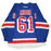 Rick Nash Jersey -New York Rangers 2014-2015 Playoffs Round One Game Used #61 Blue Jersey (11005236I  11005233F  11005235H)