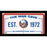 New York Islanders Man Cave Sign 10x20 Framed Photo