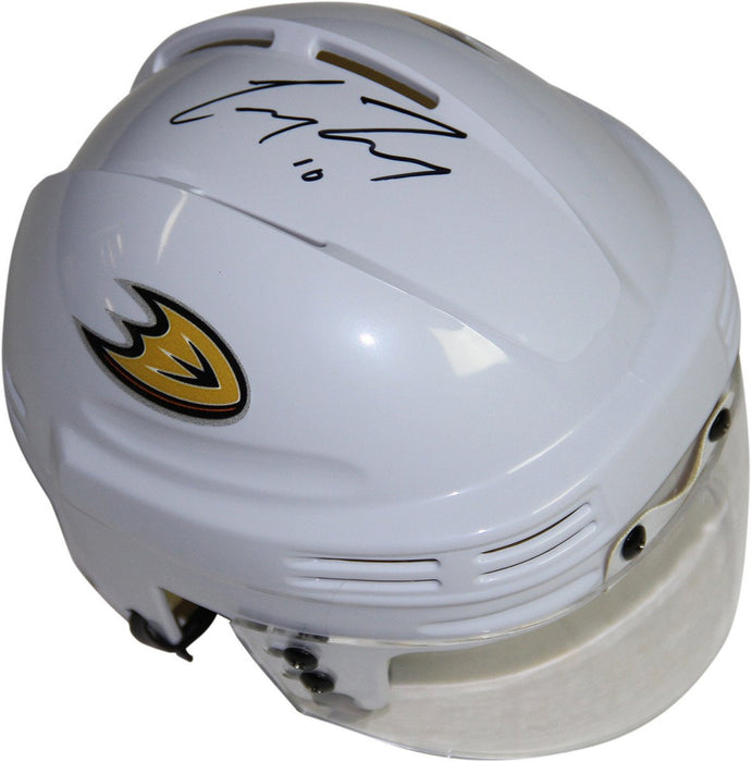 Corey Perry Signed White Anaheim Ducks Logo Mini Helmet
