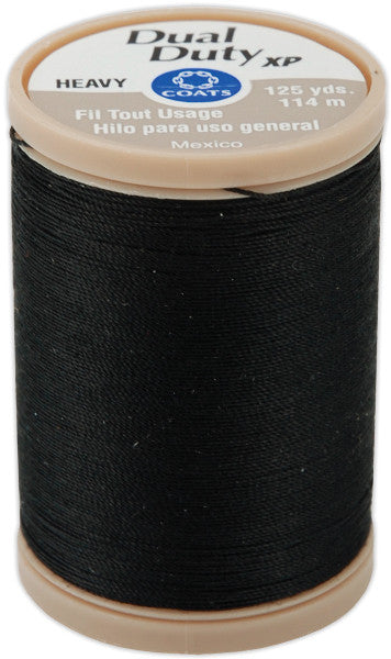 Dual Duty XP Heavy Thread 125 Yards-Black