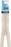 Ziplon Coil Zipper, 22-inch, Bone