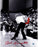 Bob Knight Signed Throwing Chair BW w/ Red Chair 11x14 Photo