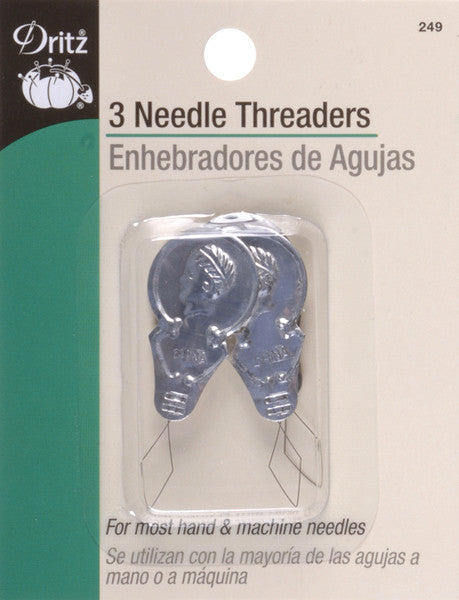 Metal Needle Threaders-3/Pkg