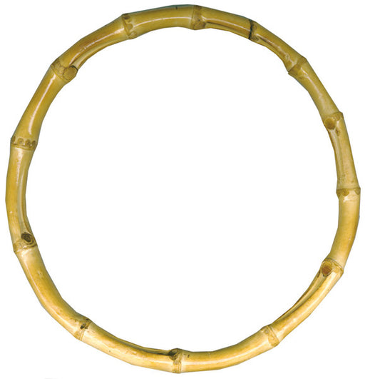 Bamboo Bag Handle 7" Round-Natural
