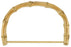 Bamboo Bag Handle 7" Half Round W/Rod-Natural