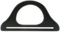 Wood Purse Handle 9-3/4"-Black