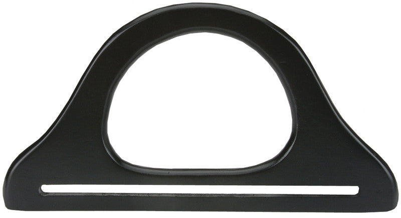 Wood Purse Handle 9-3/4"-Black