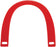 Plastic Purse Handle 6-1/4"X5" U-Shaped-Red Opaque