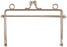 Metal Purse Frame 5"X3-1/2" -Silver