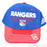 Henrik Lundqvist # 30 Blue Ranger Fitted hat with Red brim