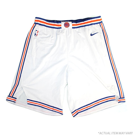 Isaiah Hicks New York Knicks Game Used #4 Statement Game Shorts  (XXL)