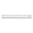 Acme United Corporation Plastic Ruler, 18" Long, Clear
