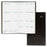 Bound Appointment Book,12 Months Jan-Dec, Black