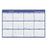 At-A-Glance Monthly Organizer Cal, Erasable,2 -Sided, 24"x36", BE/BY
