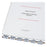 Tabbies Computer Printout Index Tabs,1-1/2" Write On,16/PK,Blue Edge