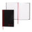 Black n' Red/John Dickinson Casebound Book,Ruled,24 lb,96 Sheets,11-3/4"x8-1/4",BK/RD