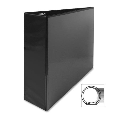 Sparco Products Standard View Binders,w/SH Lifters 3"Cap., 8-1/2"x11", Black