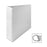 Sparco Products Slant Ring View Binder, 2"Capacity, 11"x8-1/2", White