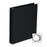Sparco Products 3-Ring Binder, 1" Capacity, 9-1/2"x6", Black