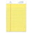 Sparco Products Pad,Micro-Perforated,Jr. Legal Rld,50 Sh,5"x8",12/DZ,Canary