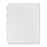 Sparco Products Sheet Protectors,Top Load,5 mil,9"x11",50/BX,Clear