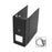 Samsill Corporation Angle D-Ring Binder, 5" Cap, 11"x8-1/2", Black