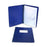 Acco Brands, Inc. Report Cover,3" Cap, 8-1/2" C-C,11"x8-1/2",DKr Blue