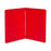 Acco Brands, Inc. Report Cover,3" Cap, 8-1/2" C-C,11"x8-1/2",Ex. Red