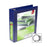 Acco/Wilson Jones Ring View Binder, 2" Capacity, 11"x8-1/2", Blue