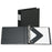 Acco/Wilson Jones Standard D-Ring Labelholder Binder, 3" Cap, 11"x8-1/2", BK