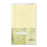 Nature Saver Recycled Pad, Legal Ruled, 8-1/2"x14", 50 Sheets, Canary