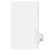 Kleer-Fax, Inc. Index Dividers,Number 8,Side Tab,1/25 Cut,Letter,25/ST,WE