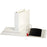 Sparco Products Locking D-Ring View Binder,3 "Capacity,11"x8-1/2",White