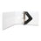 Sparco Products Locking D-Ring View Binder,5 "Capacity,11"x8-1/2",White