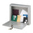 Buddy Products Interoffice Mailbox,Drop Slot 10-1/2"x3/4",18"x7"x18",PM