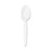 Dixie Foods Heavyweight Spoons, 6" L, 100/BX, White