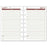 Calendar Page Refills, 7-Hole Punched, 8-1/2"x5-1/2"