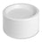 Genuine Joe 10-1/4" Plastic Plates, Reusable/Disposable, 125/PK, White