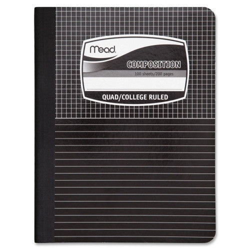 Mead Composition Book,Special Ruled,100 Shts,9-3/4"x7-1/2",BE/ME