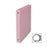 Samsill Corporation 3-Ring Binder, w/ 2 Pockets, 1", Flexible Hinge, Pink