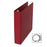 Samsill Corporation 3-Ring Binder,w/Pckts,Vinyl,200 SH Cap.,1", Burgundy