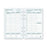 Original Refill Pages, Compact, Jan-Dec, White