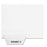 Kleer-Fax, Inc. Index Dividers,Bottom Tabs,"Exhibit F",Letter,25/PK,WE
