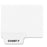 Kleer-Fax, Inc. Index Dividers,Bottom Tabs,"Exhibit P",Letter,25/PK,WE
