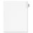 Kleer-Fax, Inc. Index Dividers,Number 25,Side Tab,1/25 Cut,Letter,25/ST,WE