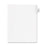 Kleer-Fax, Inc. Index Dividers,Number 1,Side Tab,1/25 Cut,Letter,25/ST,WE