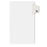 Kleer-Fax, Inc. Index Dividers,Number 26,Side Tab,1/25 Cut,Letter,25/ST,WE
