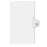 Kleer-Fax, Inc. Index Dividers,Number 30,Side Tab,1/25 Cut,Letter,25/ST,WE