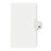 Kleer-Fax, Inc. Index Dividers,Number 38,Side Tab,1/25 Cut,Letter,25/ST,WE