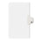 Kleer-Fax, Inc. Index Dividers,Number 42,Side Tab,1/25 Cut,Letter,25/ST,WE